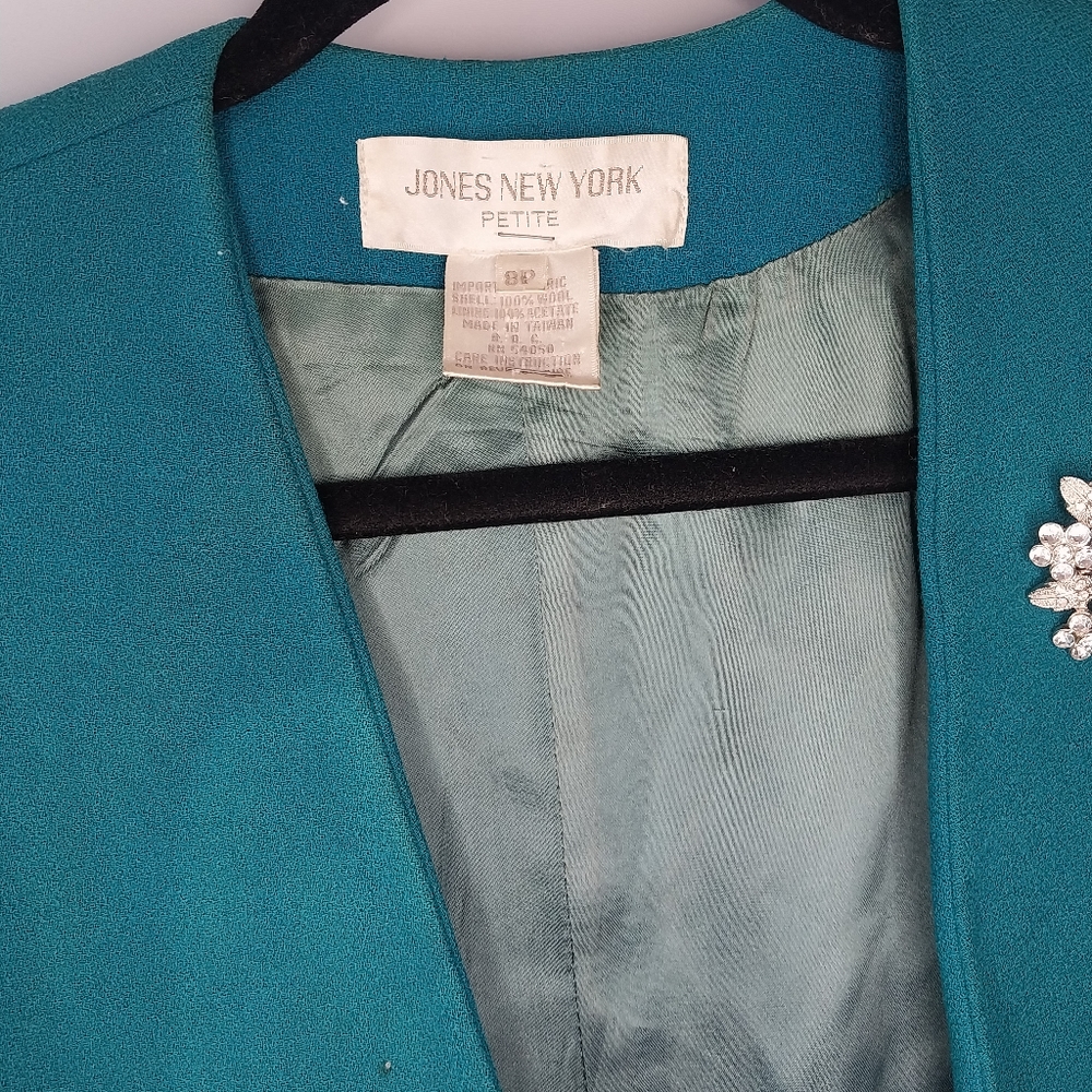 Teal blazer
